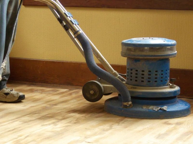Hardwood flooring refinishing service near Indianapolis