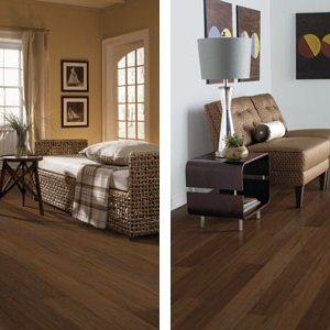 Laminate flooring in a McCordsville home