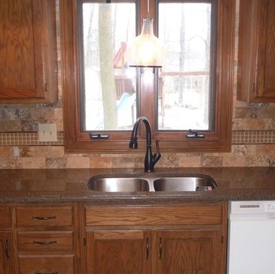 Traditional kitchen remodel by Rick Short Flooring